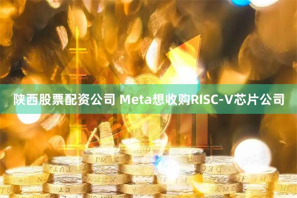 陕西股票配资公司 Meta想收购RISC-V芯片公司